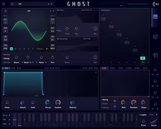 Exacoustics GHOST para produção musical