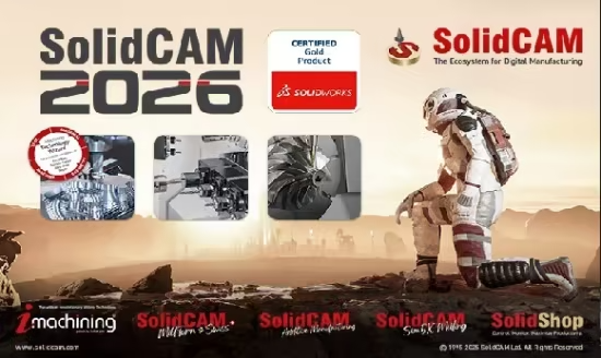 SolidCAM Download para Windows para programação CNC
