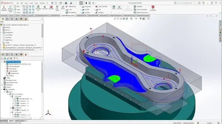 SolidCAM Download Recursos, iMachining e Guia Completo para CNC