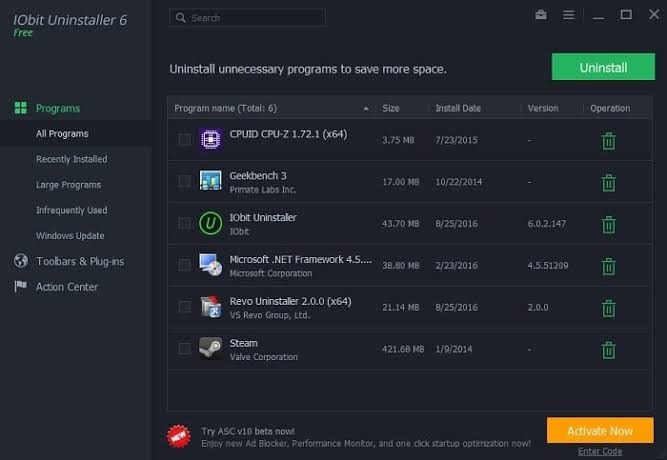 IObit Uninstaller Pro Download grátis para desinstalar programas