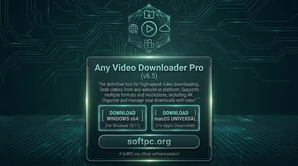 Any Video Downloader Pro Download grátis para Windows