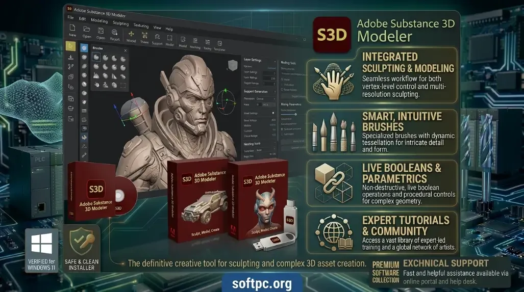 Adobe Substance 3D Modeler Gratis Download para Windows