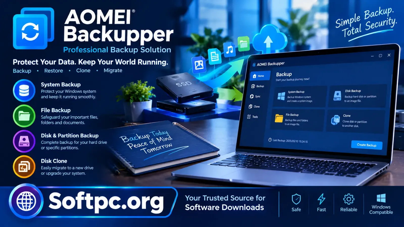 AOMEI Backupper Download grátis para Windows