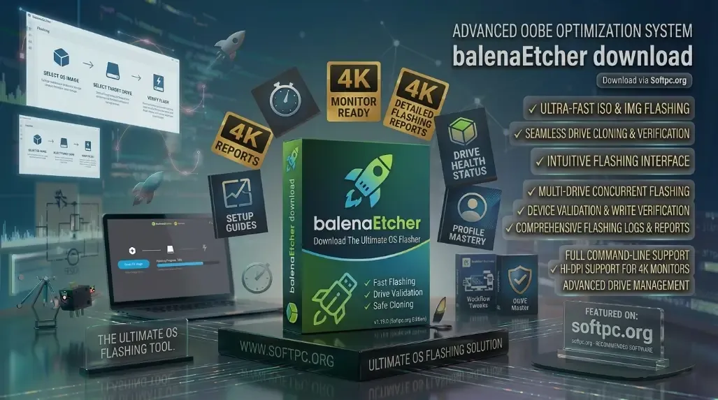 balenaEtcher Download grátis para Windows