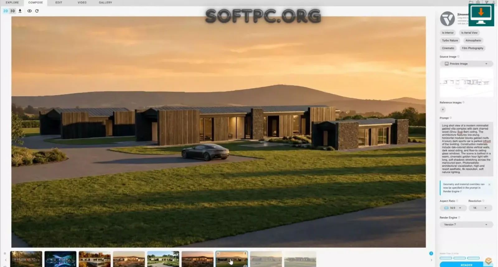 Chaos Enscape para SketchUp e Revit