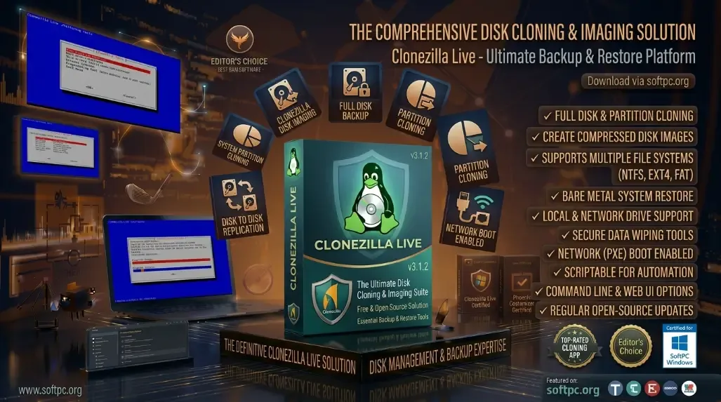 Clonezilla Live Download grátis para Windows