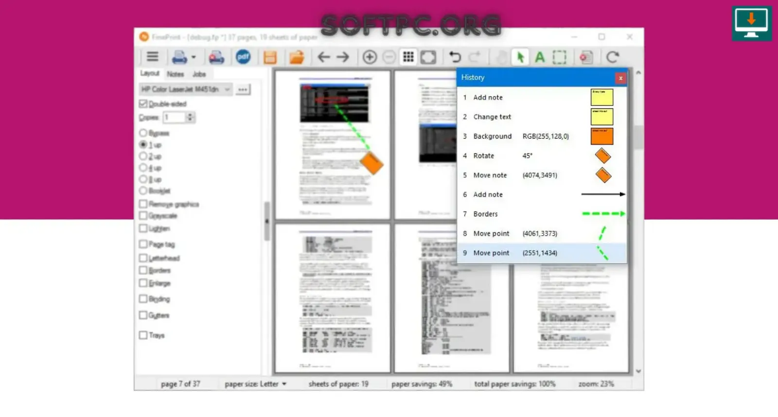 como baixar e instalar o FinePrint no Windows