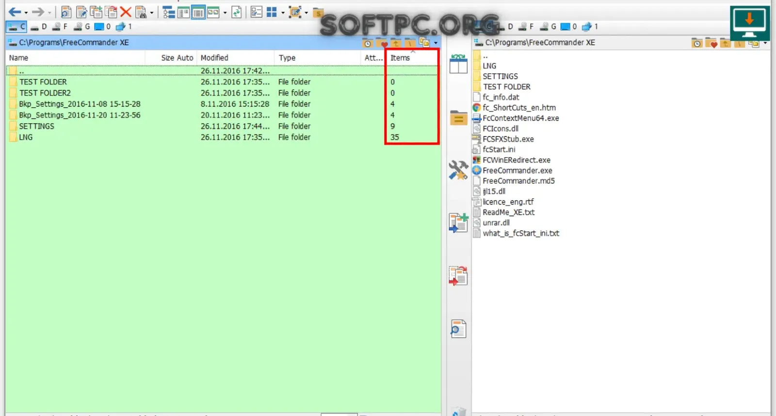 FreeCommander XE para gerenciar arquivos e pastas