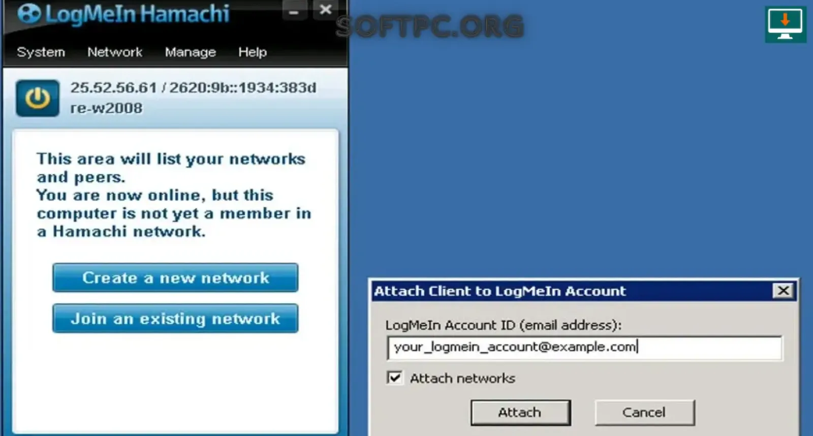 como baixar e instalar o Hamachi no Windows