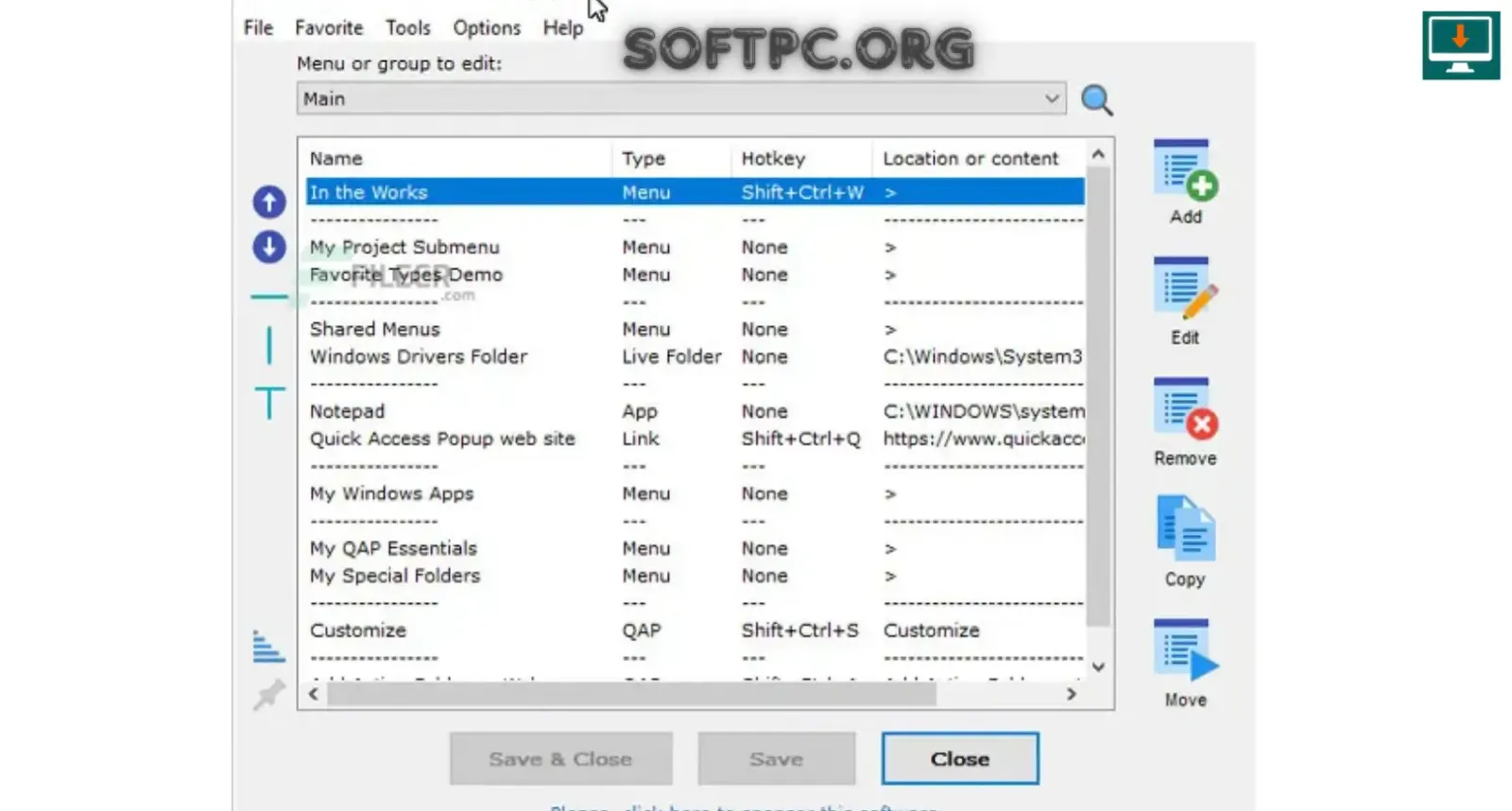 como baixar e instalar o Quick Access Popup no Windows