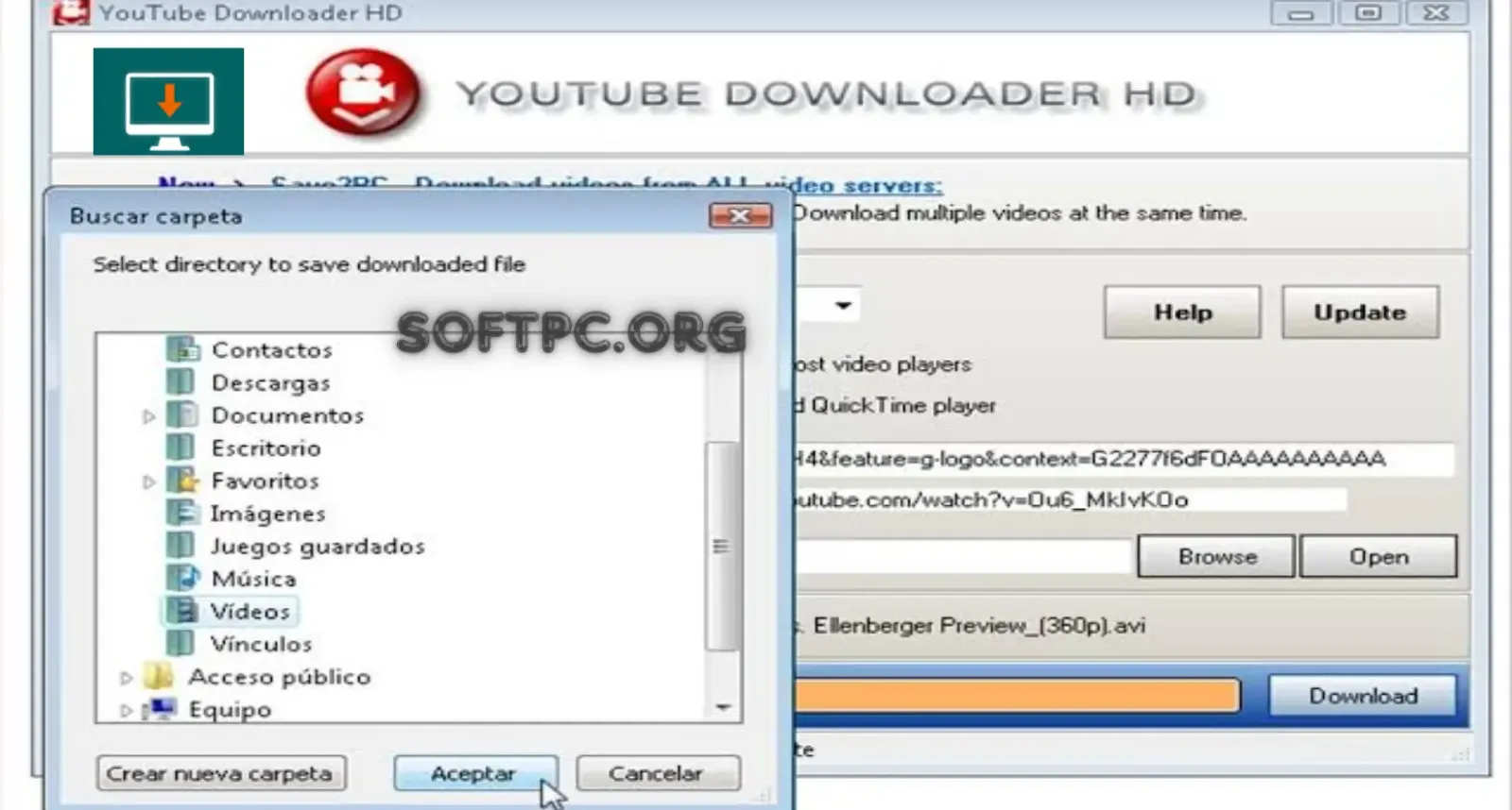 como baixar vídeos com YT Downloader no PC