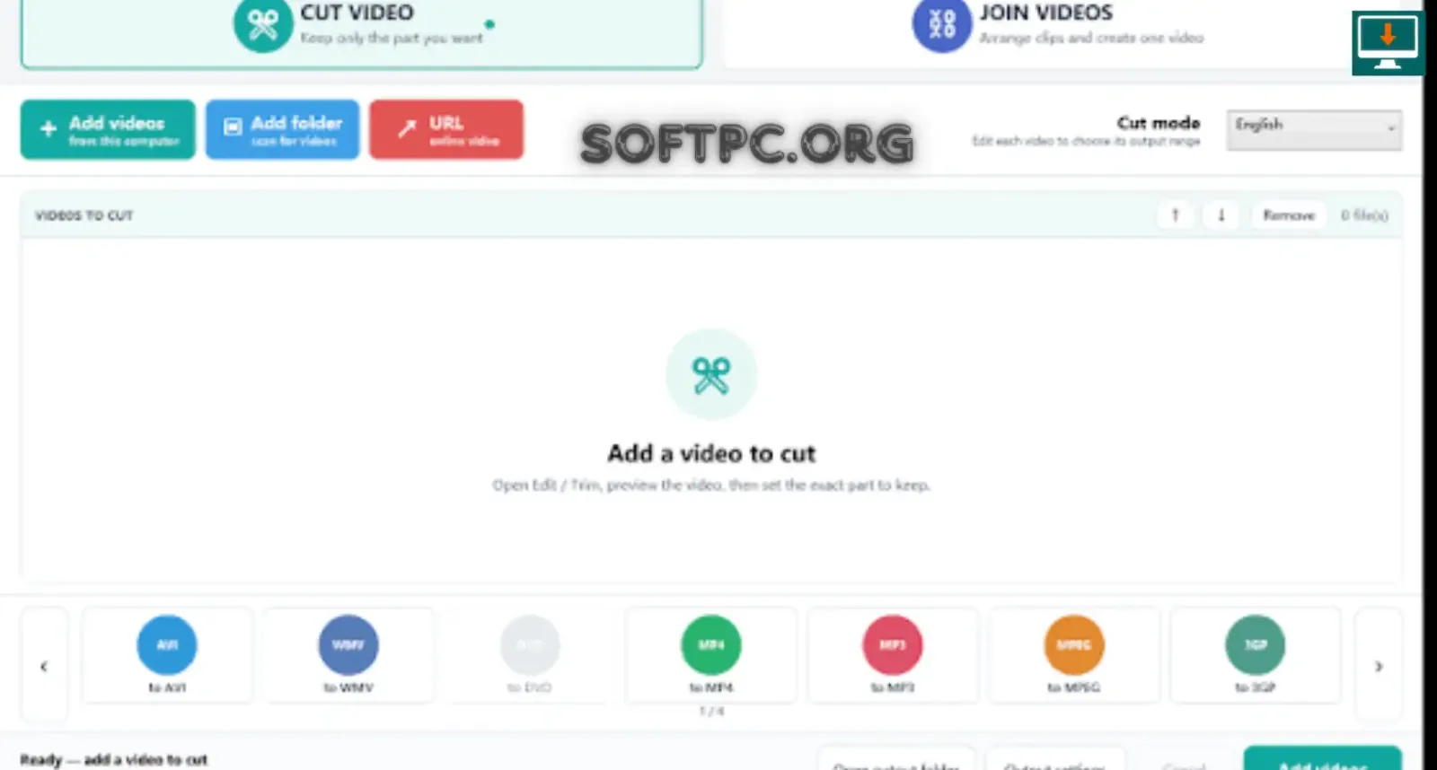 como cortar vídeos com Fast Video Cutter Joiner Portable