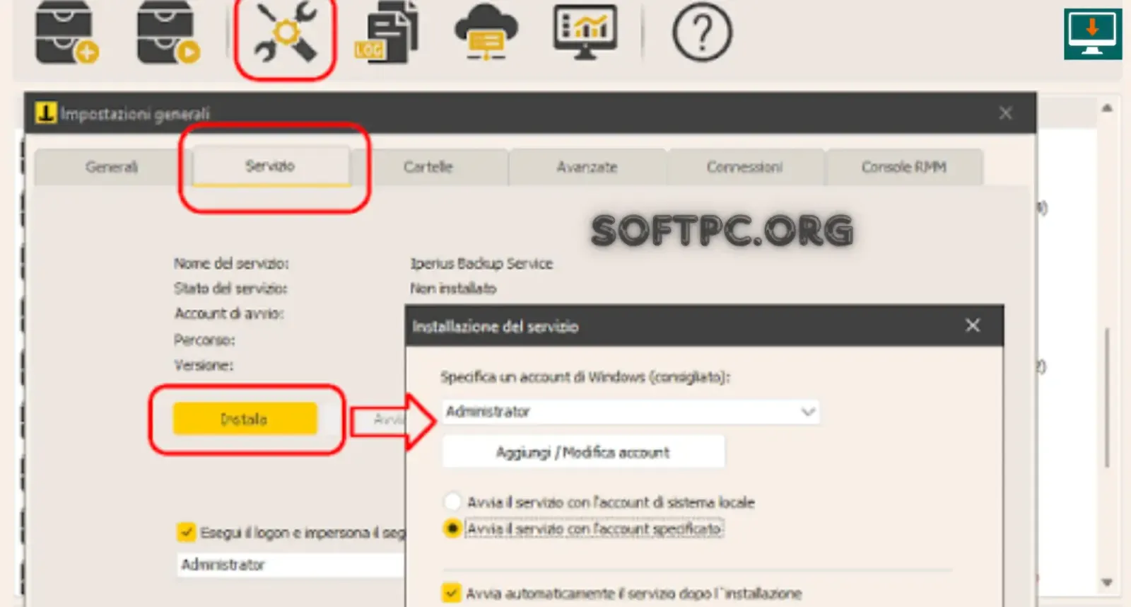 como usar o Iperius Backup Gratis para fazer backup