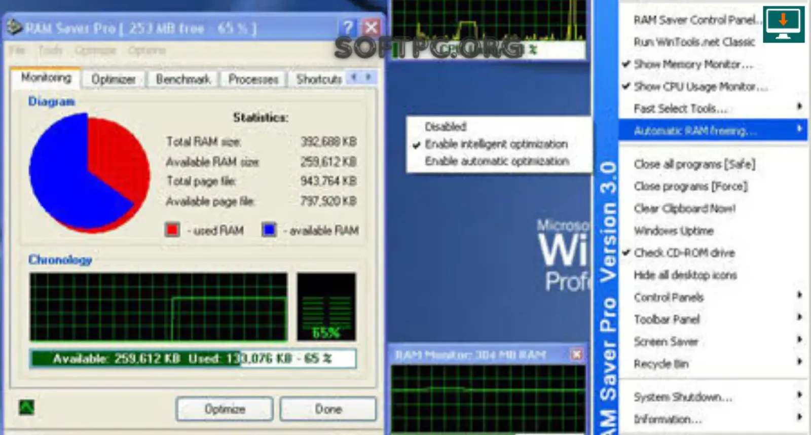 como usar RAM Saver Professional para liberar memória