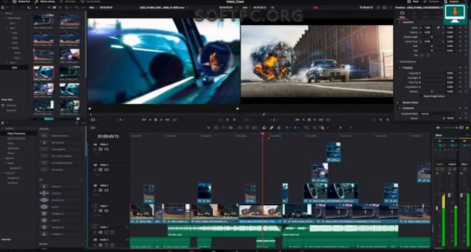 DaVinci Resolve Studio para edição profissional de vídeos