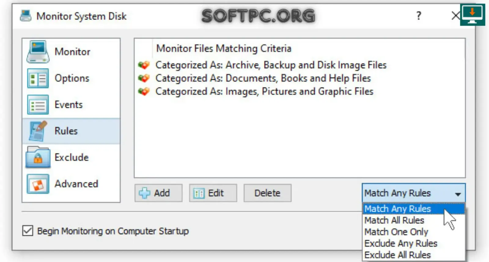 Disk Pulse para monitoramento de arquivos em tempo real