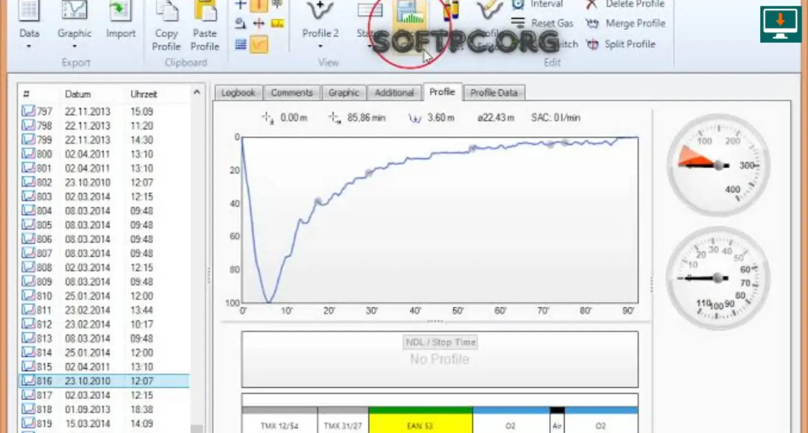 Diving Log para organizar e gerenciar registros de mergulho