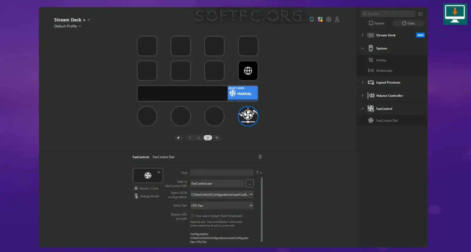 FanControl para controlar ventoinhas do PC
