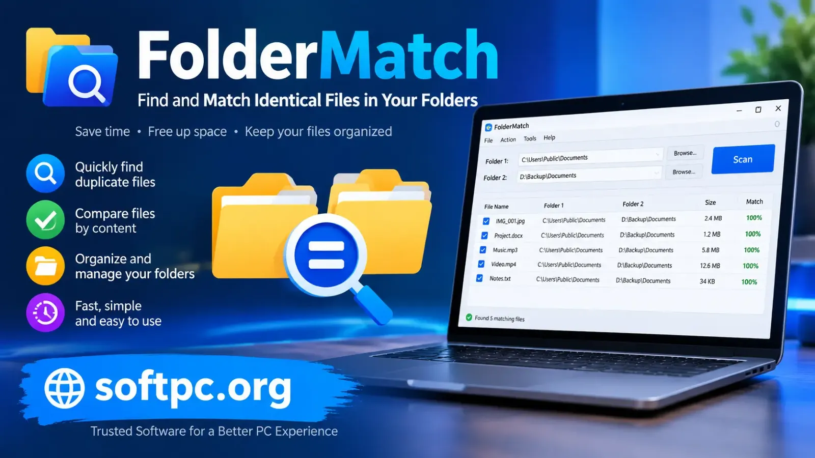 FolderMatch Download grátis para Windows