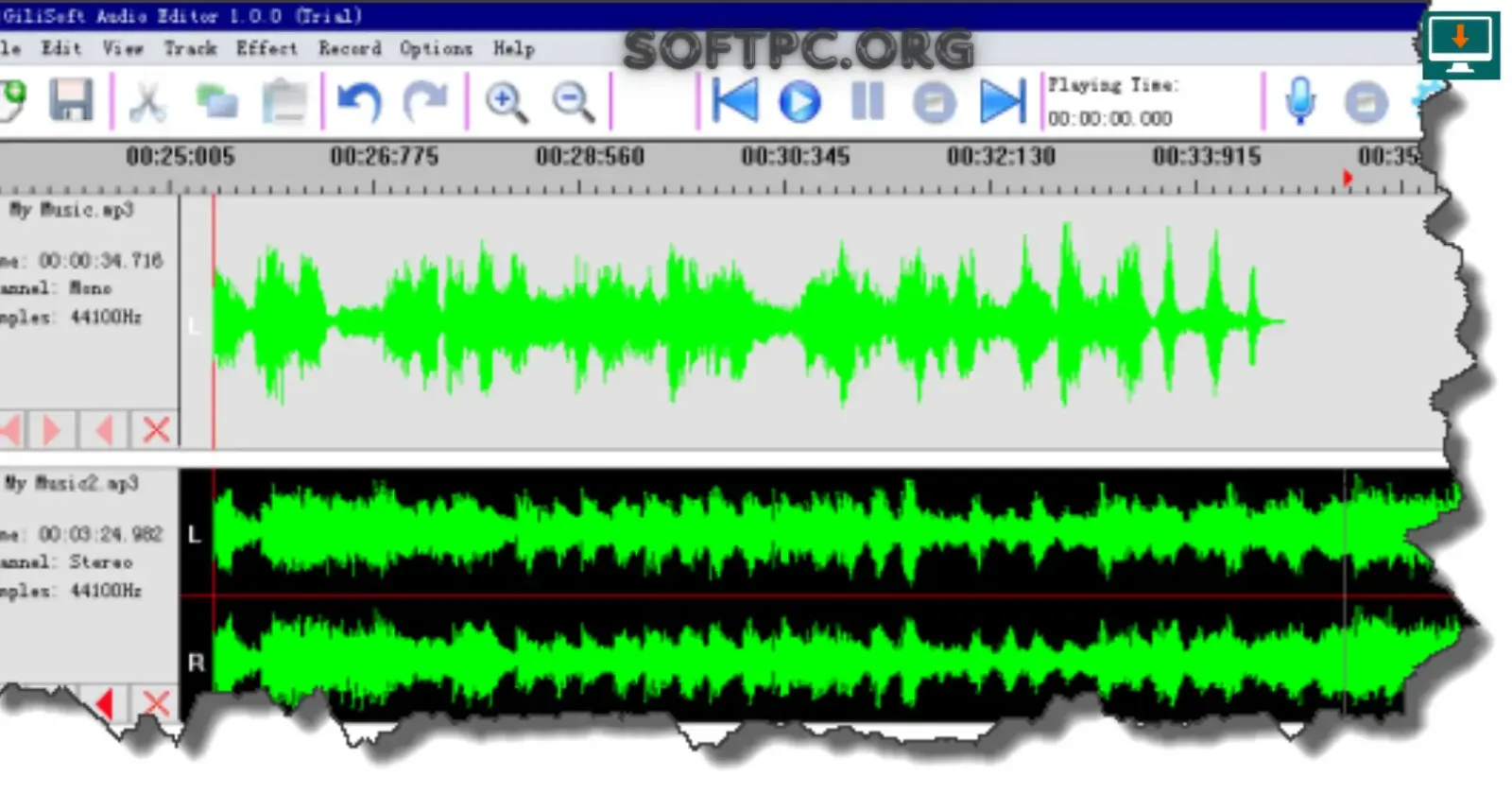 GiliSoft Audio Editor para editar arquivos de áudio