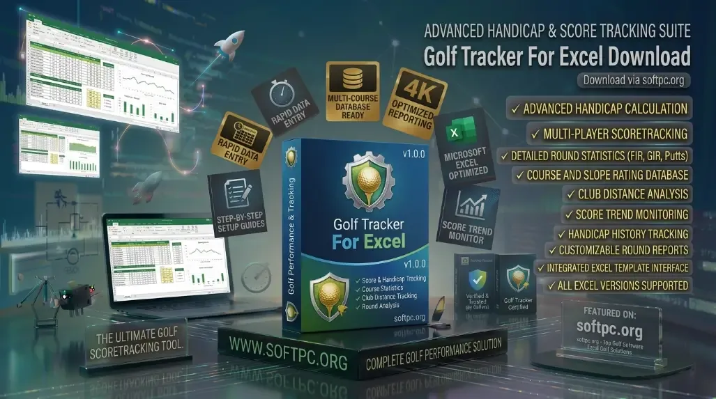 Golf Tracker For Excel Download grátis