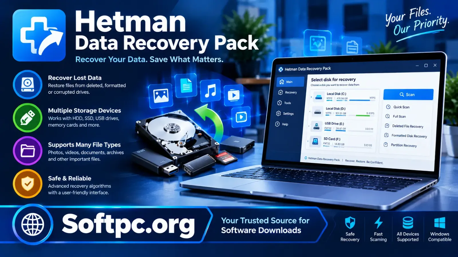 Hetman Data Recovery Pack