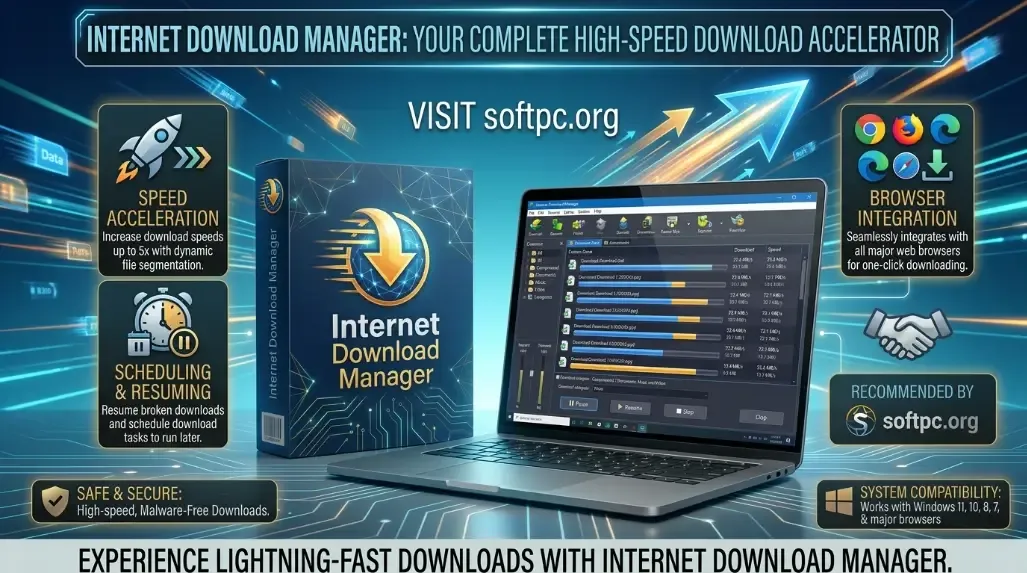 Internet Download Manager Download para Windows 11