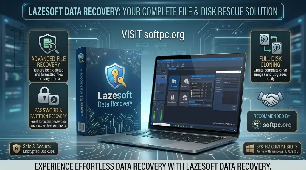 Lazesoft Data Recovery Download para Windows 11