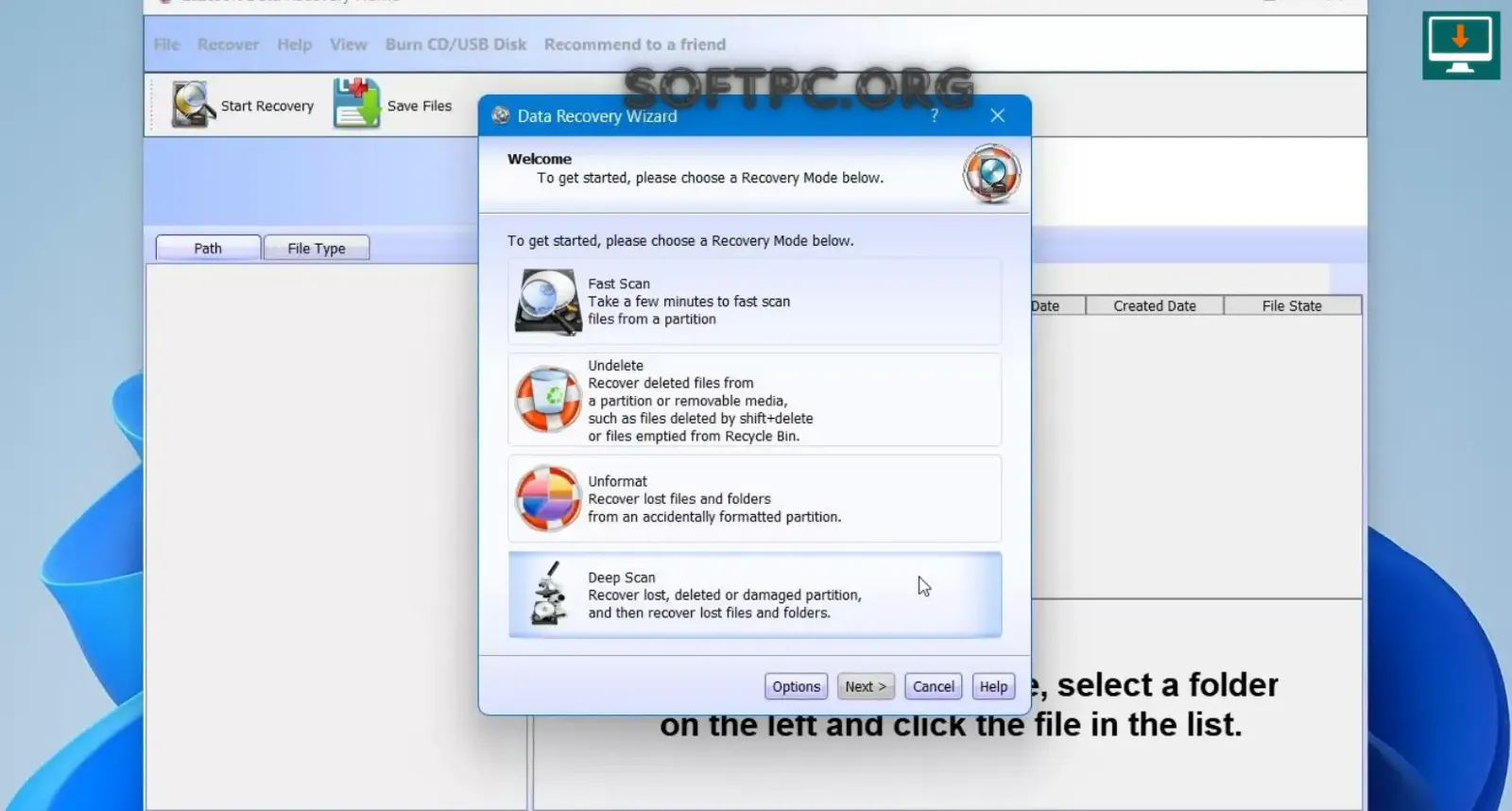 Lazesoft Data Recovery grátis para recuperar arquivos excluídos