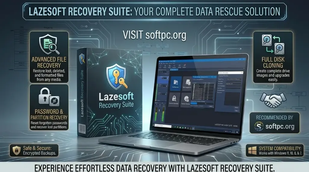 Lazesoft Recovery Suite Download para Windows