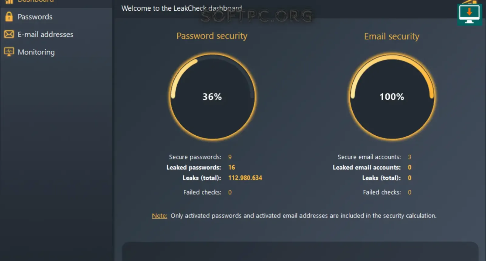 LeakCheck Professional para verificar senhas vazadas