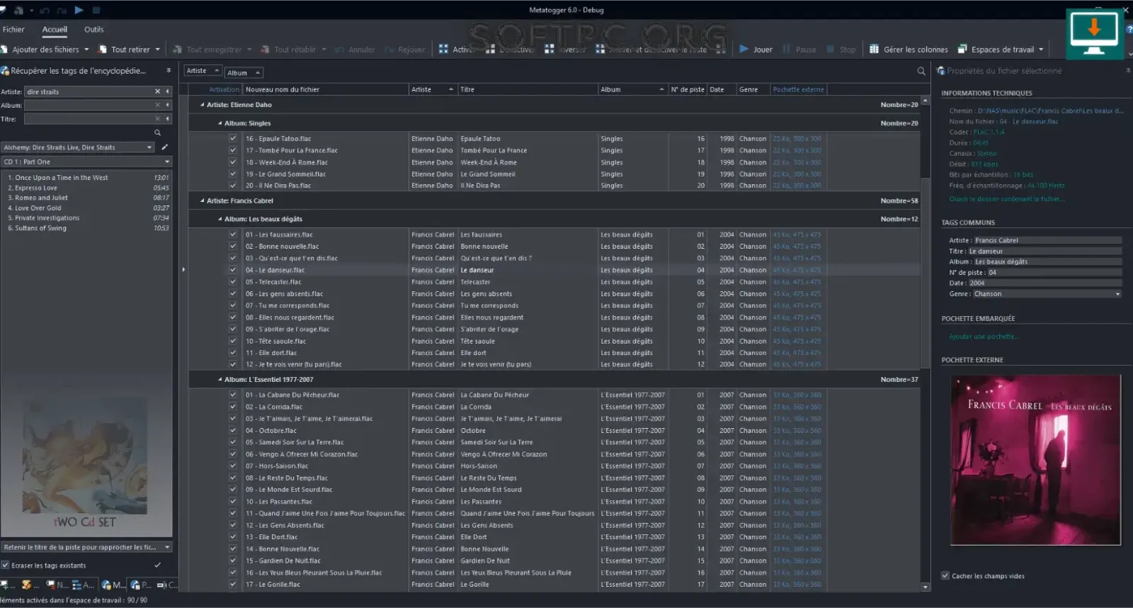 MetatOGGer editor de tags de música para Windows