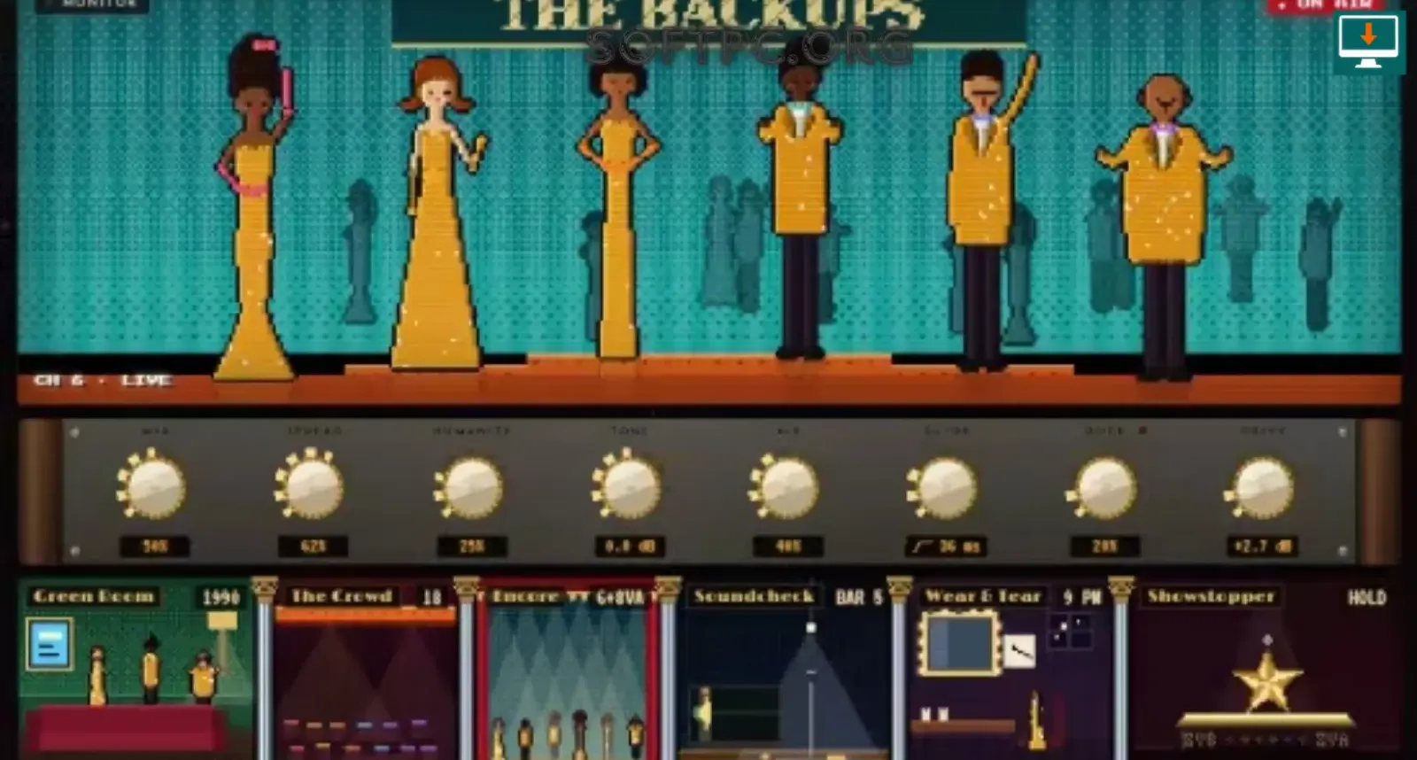Nico Baran The Backups para backing vocals