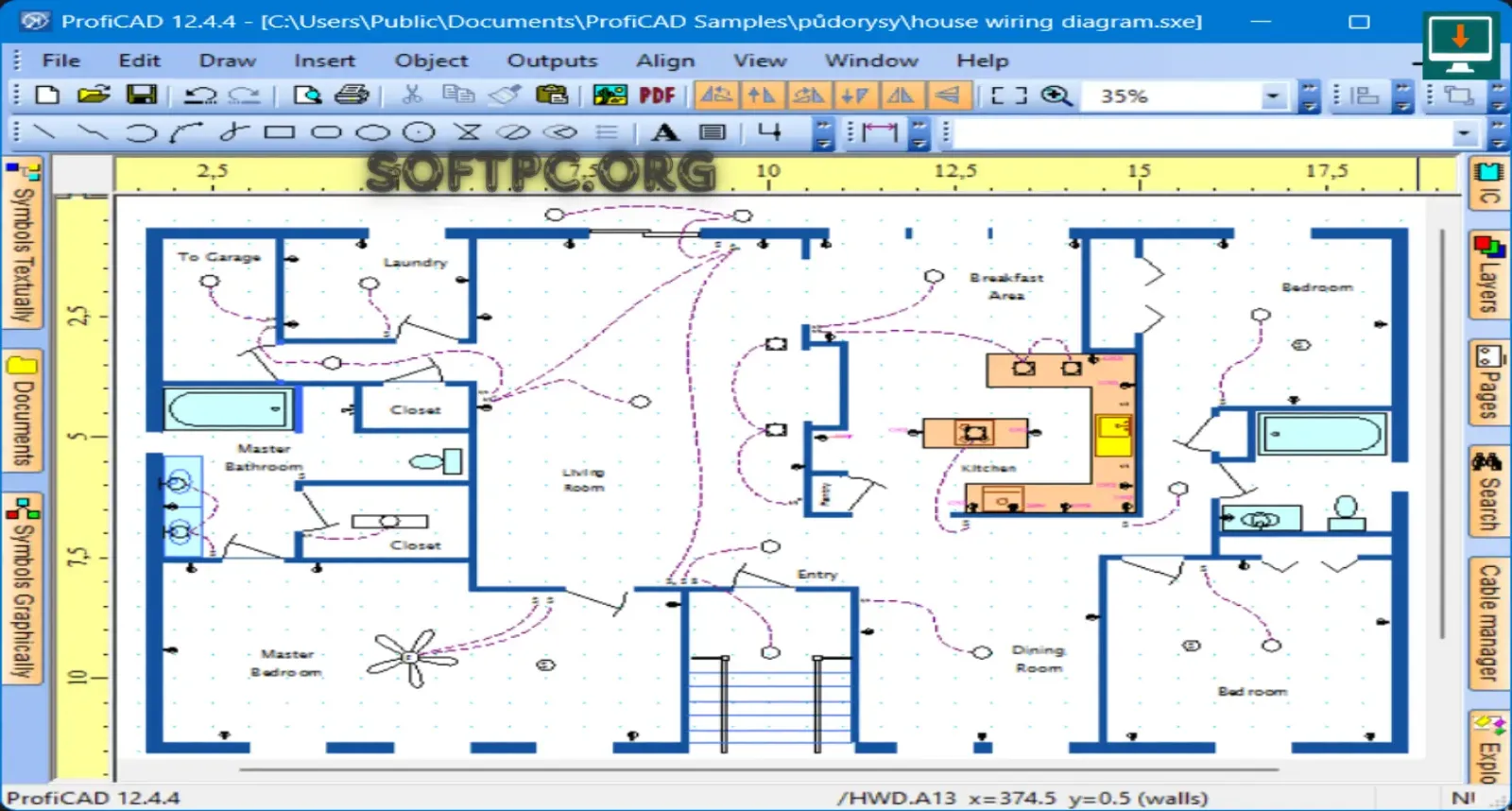 ProfiCAD grátis para diagramas elétricos