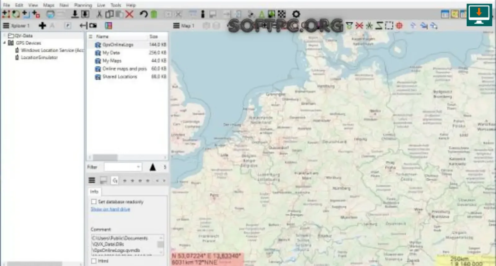 QuoVadis X para planejar rotas e viagens com GPS