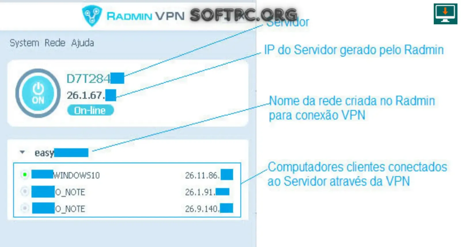 Radmin VPN grátis para criar rede virtual