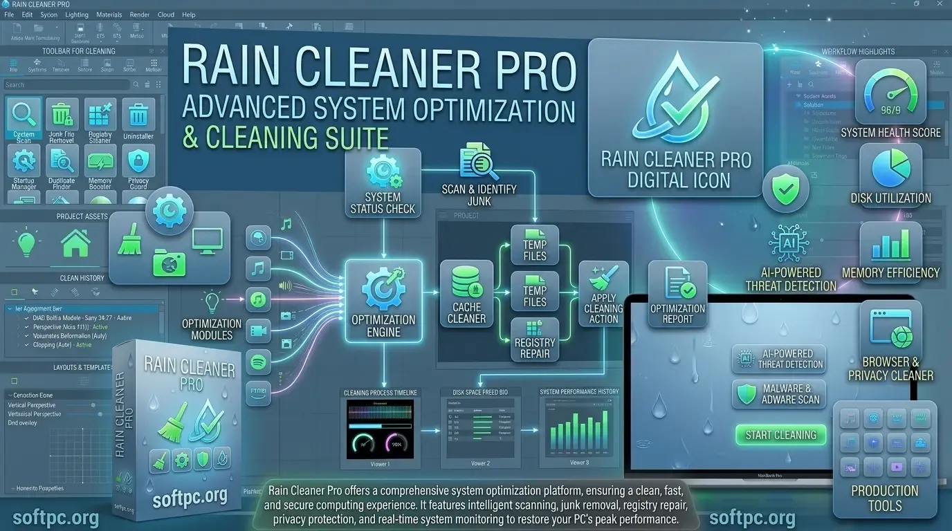 Rain Cleaner Pro Download grátis para Windows