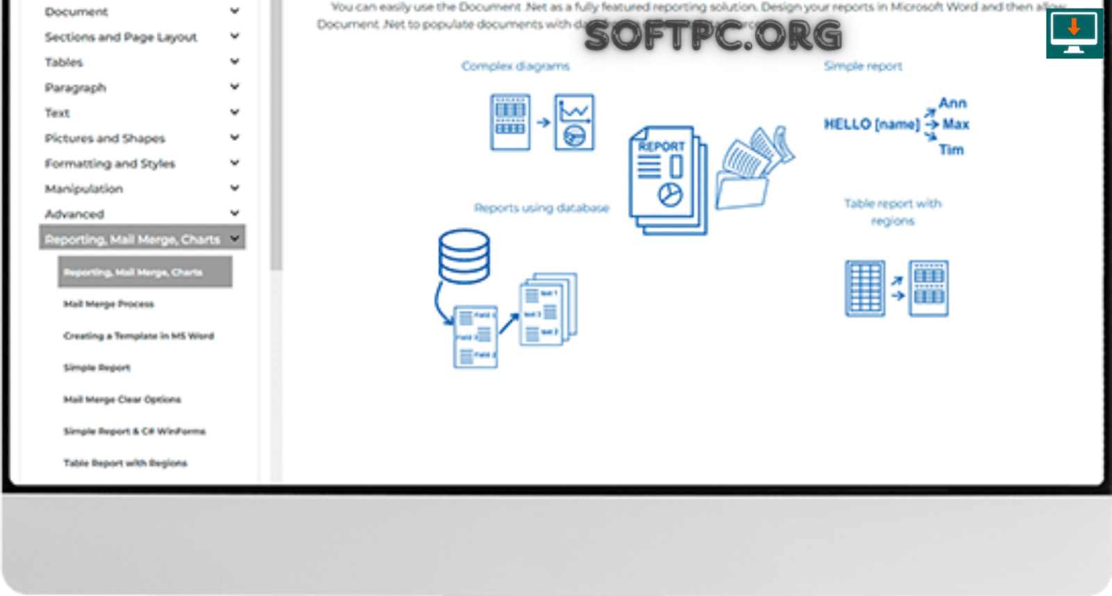 SautinSoft Document .Net para converter DOCX em PDF com C#