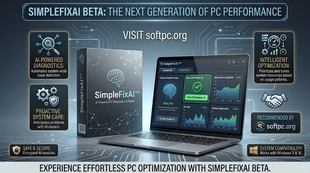 SimpleFixAI Beta Download para Windows 11