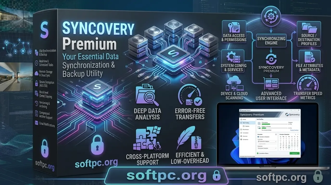 Syncovery Premium Download grátis para Windows