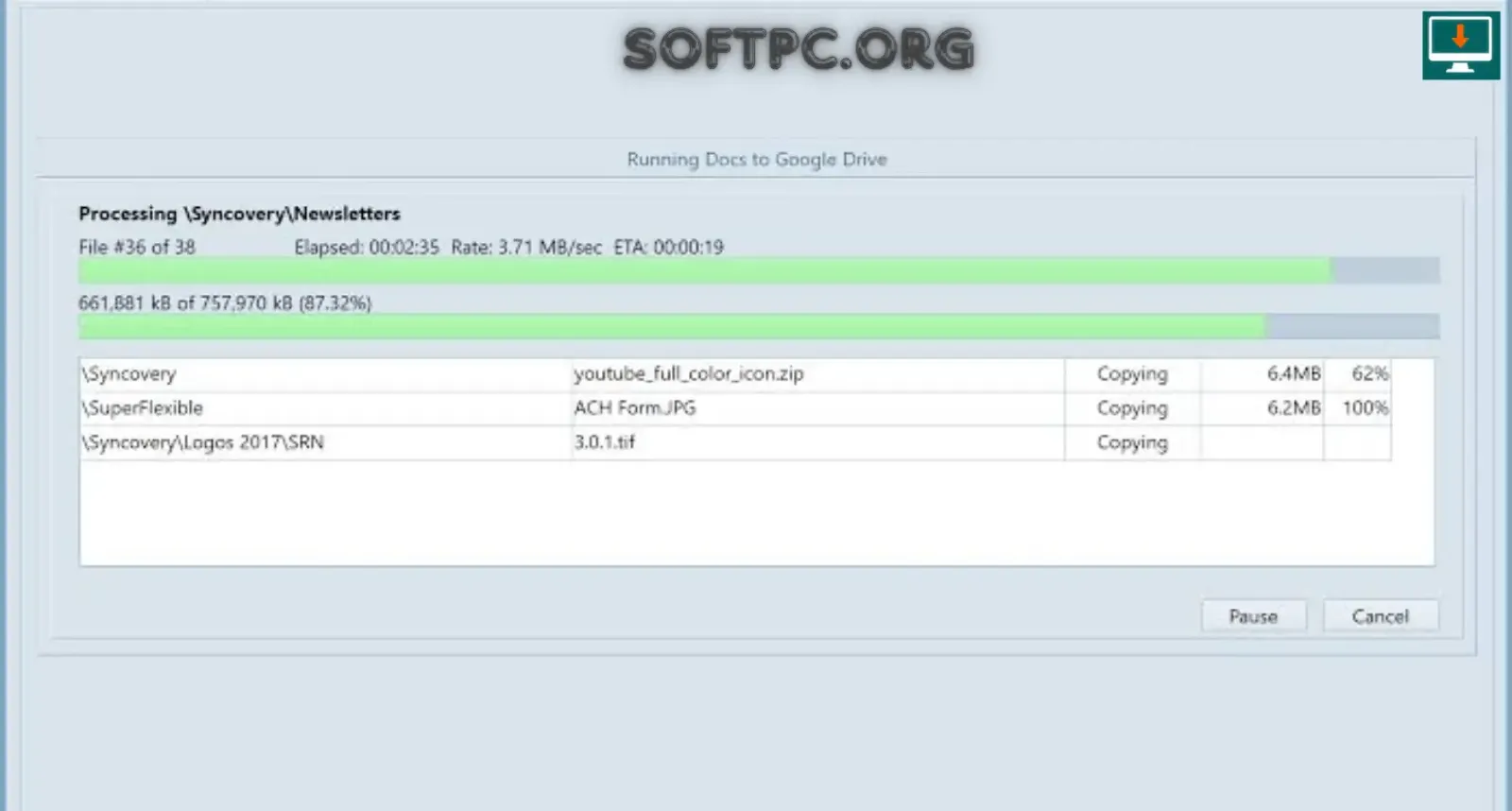 Syncovery Premium para backup e sincronização de arquivos
