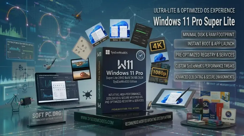 Windows 11 Pro Super Lite 24H2 Download para PC fraco