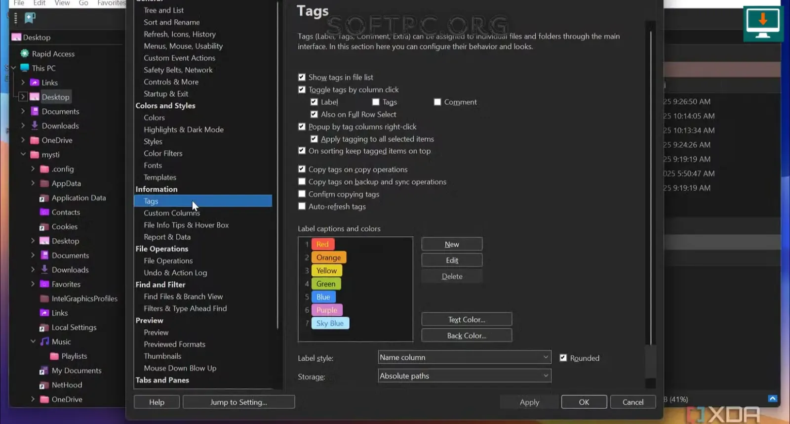 XYplorer para gerenciar arquivos e pastas no Windows