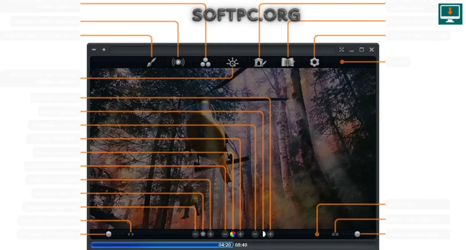 Zoom Player MAX para reprodução de vídeos e músicas